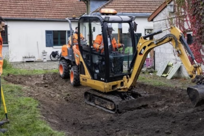 Nouvelle mare dans le centre horticole de montreuil