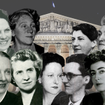 Neufs femmes ont été élues dans la circonscription de la Seine le 21 octobre 1945.